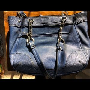 Blue purse
